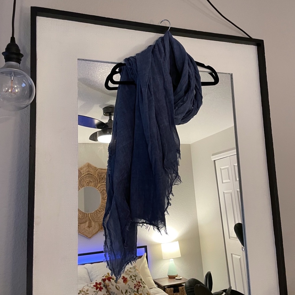 nkuku handmade pya cotton scarf | eco-friendly | naturally pigmented - Picture 3 of 3